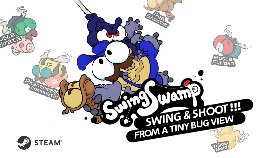 Swing Swamp promotional banner logo